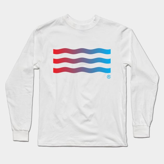 Wavy Long Sleeve T-Shirt by madebyrobbycee